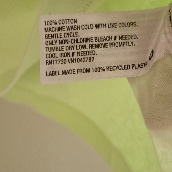 Lime basic t-shirt - Picture 4 of 4